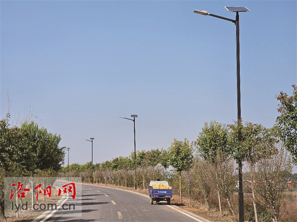 宜阳县：238盏“慈善路灯”照亮村民回家路